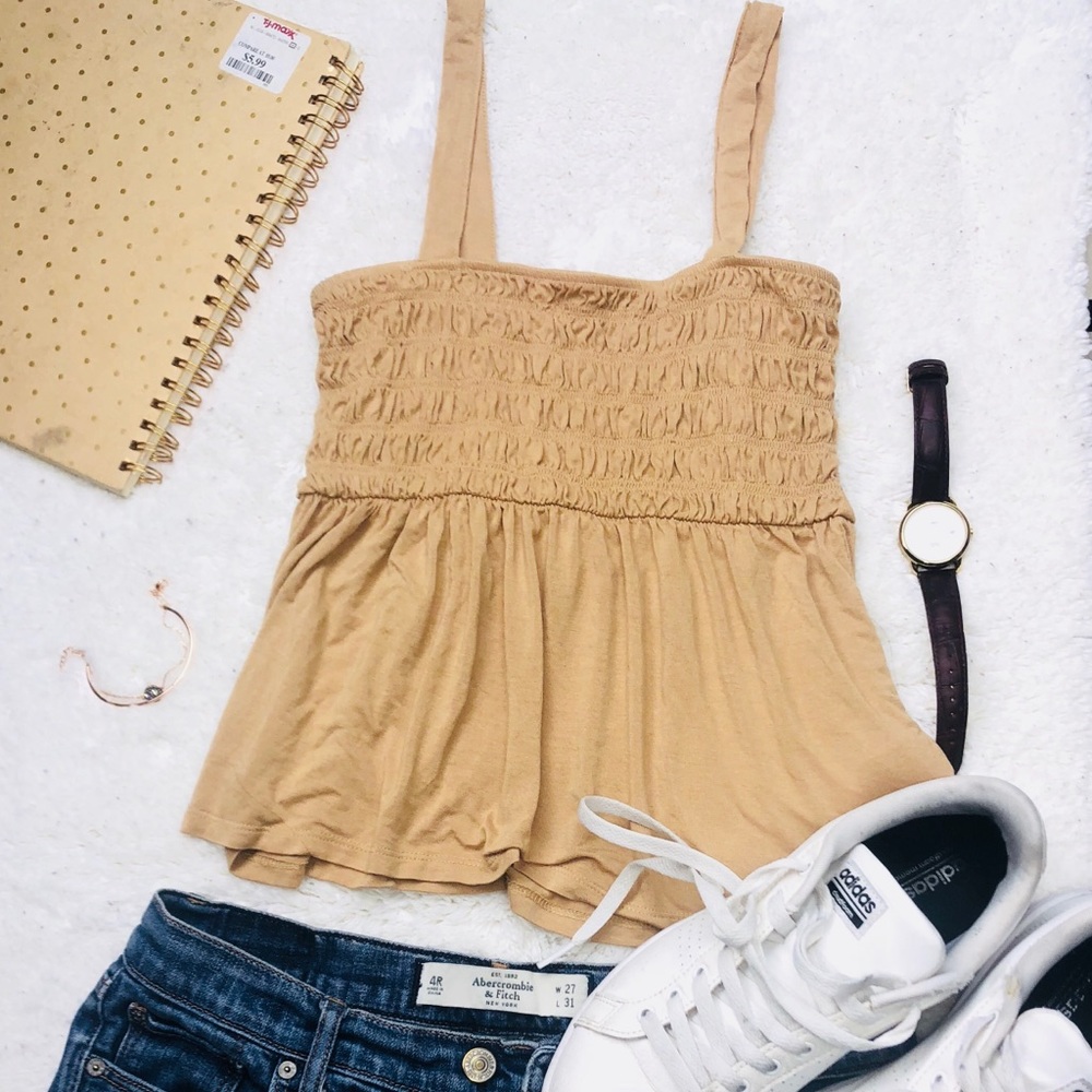 Yellow American Eagle Outfitters summer top